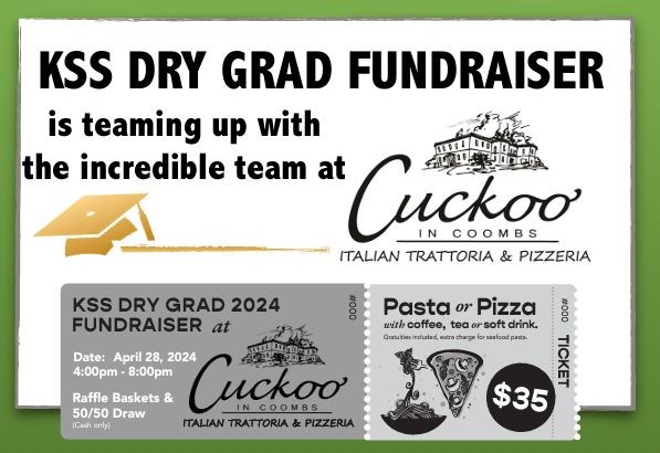 Tickets for Sale - Dry Grad Fundraiser on April 28, 2024