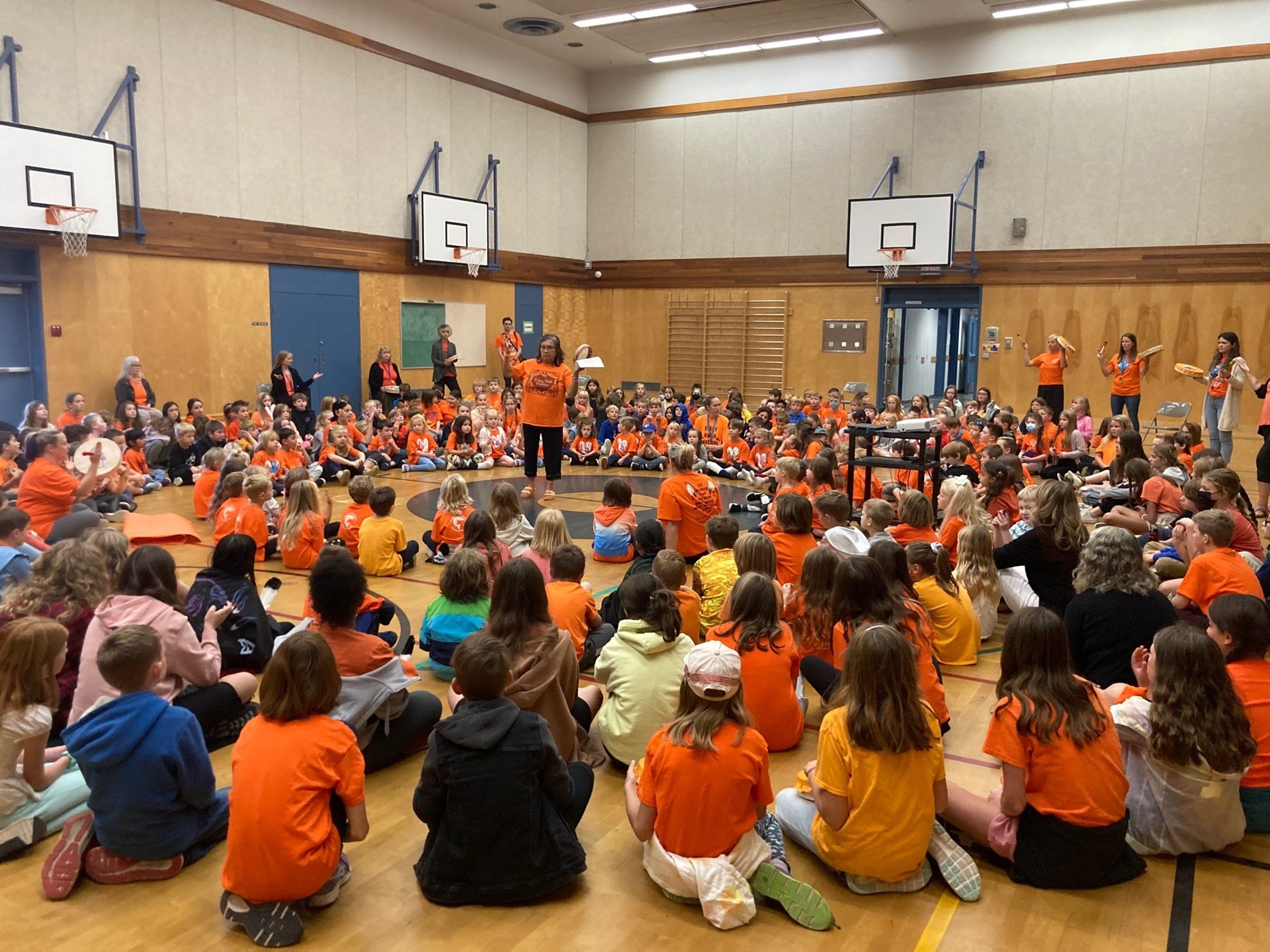 NBES Recognizes Orange Shirt Day