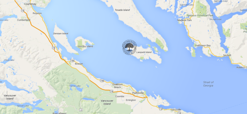 False Bay School is Located on Lasqueti Island