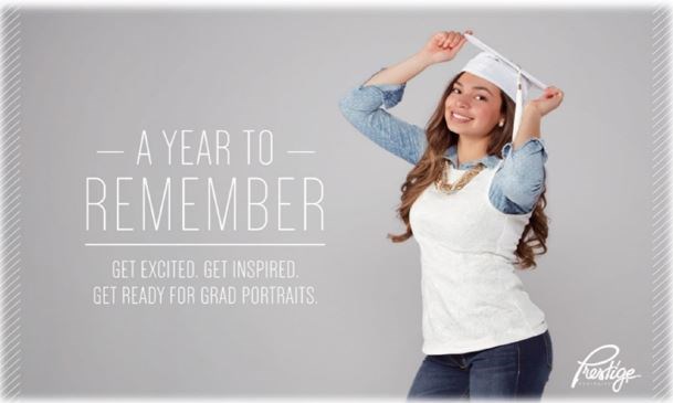 Online booking is open for 2024 Grads to reserve their senior portrait session