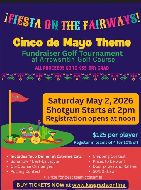 Golf Tournament on Saturday, May 2