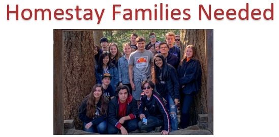Homestay Families Needed