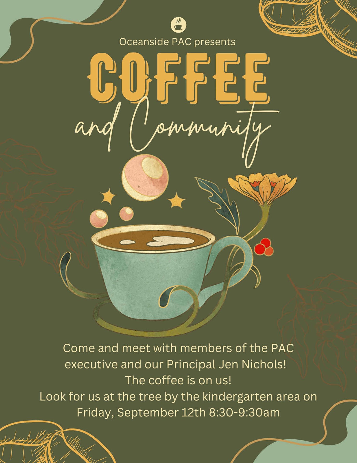 Oceanside PAC presents Coffee and Community